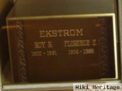 Roy R Ekstrom