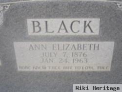 Ann Elizabeth Black