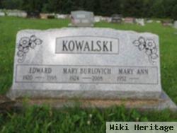 Mary Burlovich Kowalski