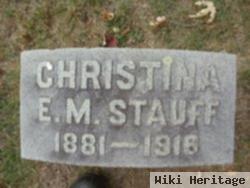 Christina E. M. Stauff