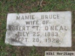 Mamie Bruce O'neal