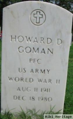 Howard D Goman