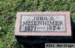 John G Misenhimer