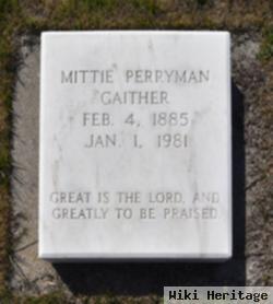 Mittie Florence Perryman Gaither