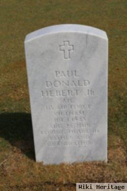 Paul Donald Hebert, Jr