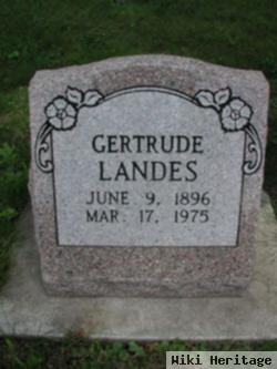 Gertrude Welch Landes