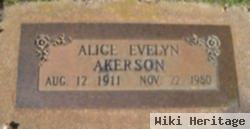 Alice Evelyn Akerson