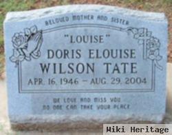 Doris Elouise "louise" Wilson Tate