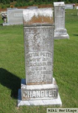 Harriet E. "hattie" Petty Chandler