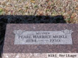 Pearl Harriet De Armond Meikle