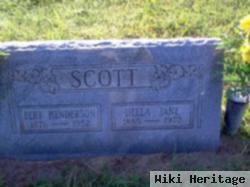 Bert Henderson Scott