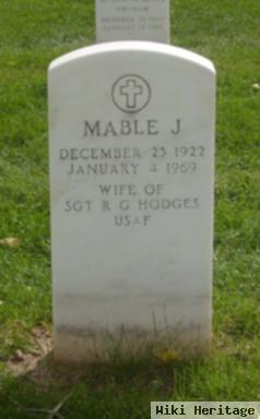 Mable J Hodges