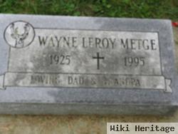 Wayne Leroy Metge