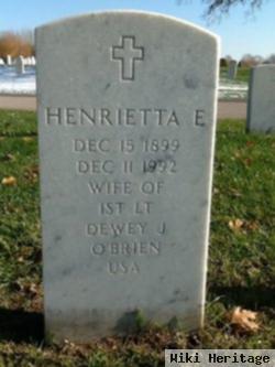 Henrietta O'brien