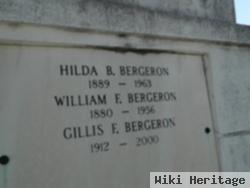 William F Bergeron