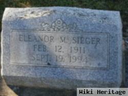 Eleanor M. Sieger