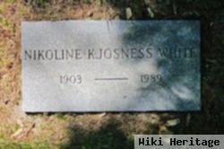 Nikoline Kjosness White