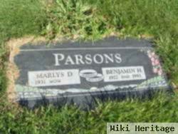 Benjamin Harrison "ben" Parsons