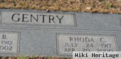 Rhoda Catherine Parman Gentry