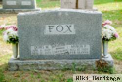 Myron F Fox