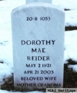 Dorothy Mae Reider