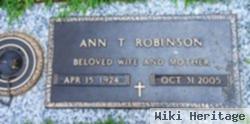 Annie Lee "ann" Torrence Robinson