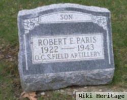 Robert E Paris