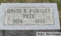 David R "pete" Pursley