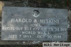 Harold R Meekins