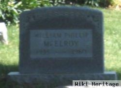 William Phillip Mcelroy