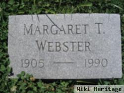 Margaret T Webster