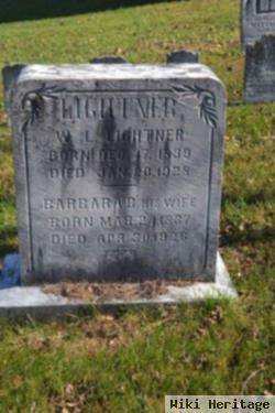 Barbara B Rohrbaugh Lightner