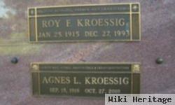 Roy F Kroessig