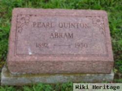 Pearl Quinton Abram