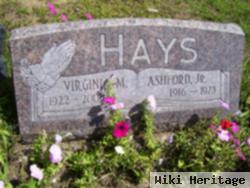 Virginia M Hays