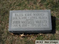 Jane Hazel Kirk Warner