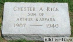 Chester A. Rice