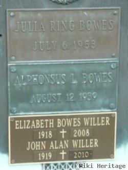 Elizabeth Bowes Willer