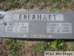 Carrie Hicks Eberhart