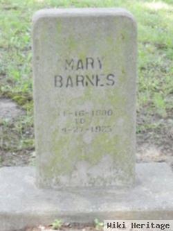 Mary Jane Burdine Barnes