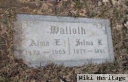 Alma E. Walloth