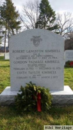 Bg Gordon Talmage Kimbrell, Sr