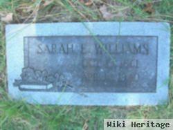 Sarah E Williams