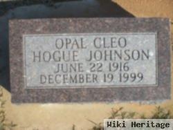 Opal Cleo Hogue Johnson