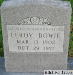 Leroy Bowie