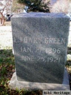 Earl Lowry Green