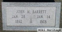 John Marion Barrett