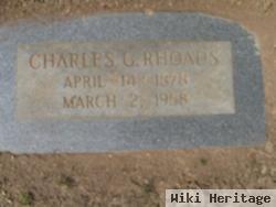 Charles G Rhoads