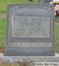 Willie Martin Sprouse