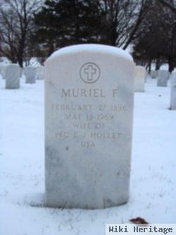 Muriel F Holley